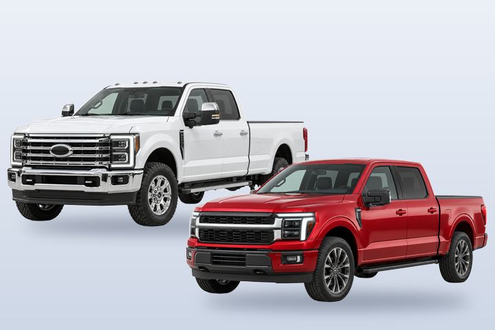 Ford Super Duty and F-150 pickups